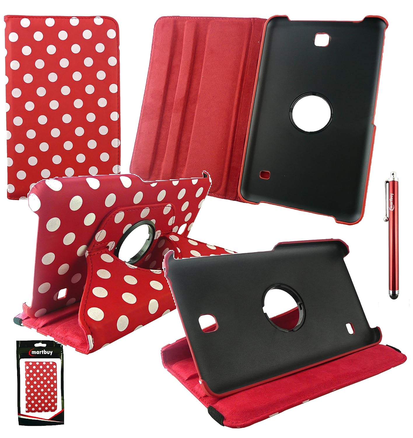 Tablet Accessories Bundles Purple PU Leather Multifunctional/Multi