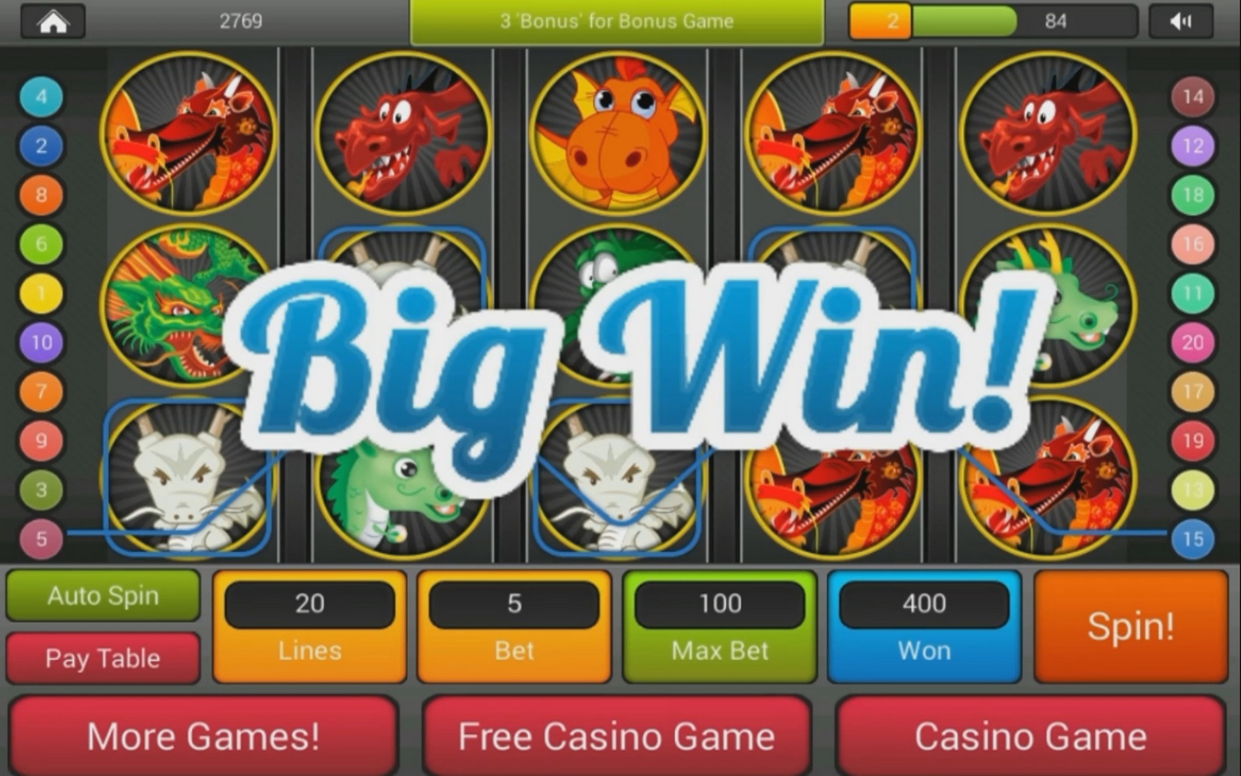Jogos caca-niqueis Three Wishes