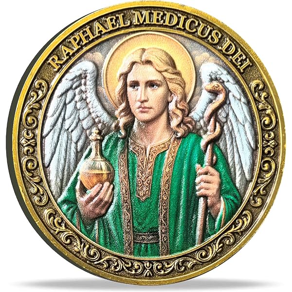 Saint Raphael Archangel Green Scapular – Handmade Catholic Devotional, Escapulario De San Rafael