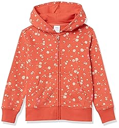 Amazon Essentials Toddler Girls' Fleece Zip-Up