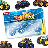 Hot Wheels Monster Trucks Demolition Doubles 2-Pack 1:64 FYJ64 Random Set view 1