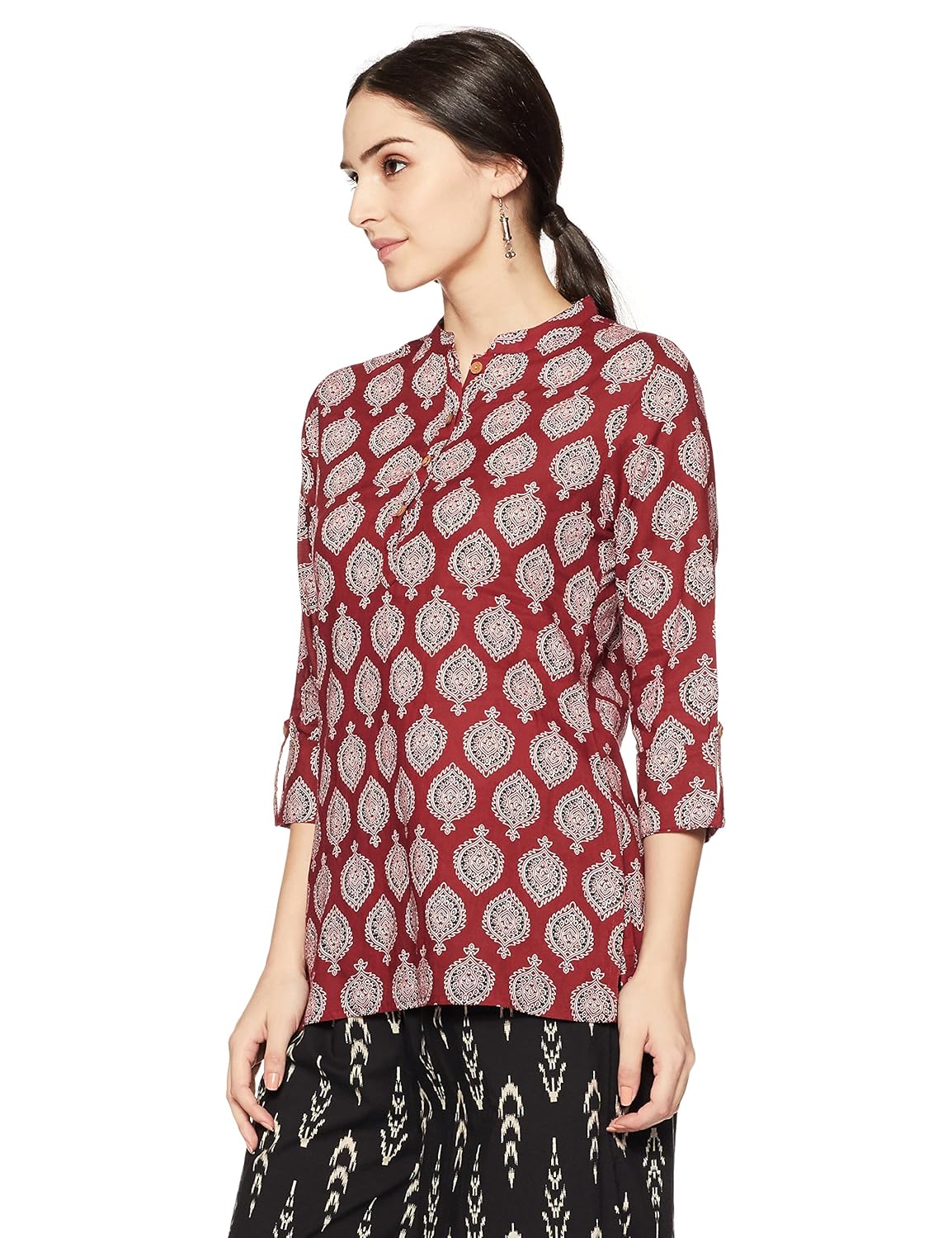 amazon brand- myx women's straight kurta