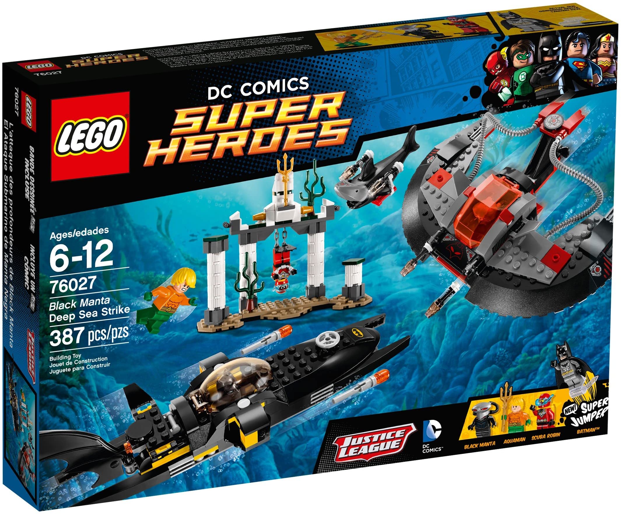 LEGO DC Super Heroes 76027 Black Manta Deep Sea Strike