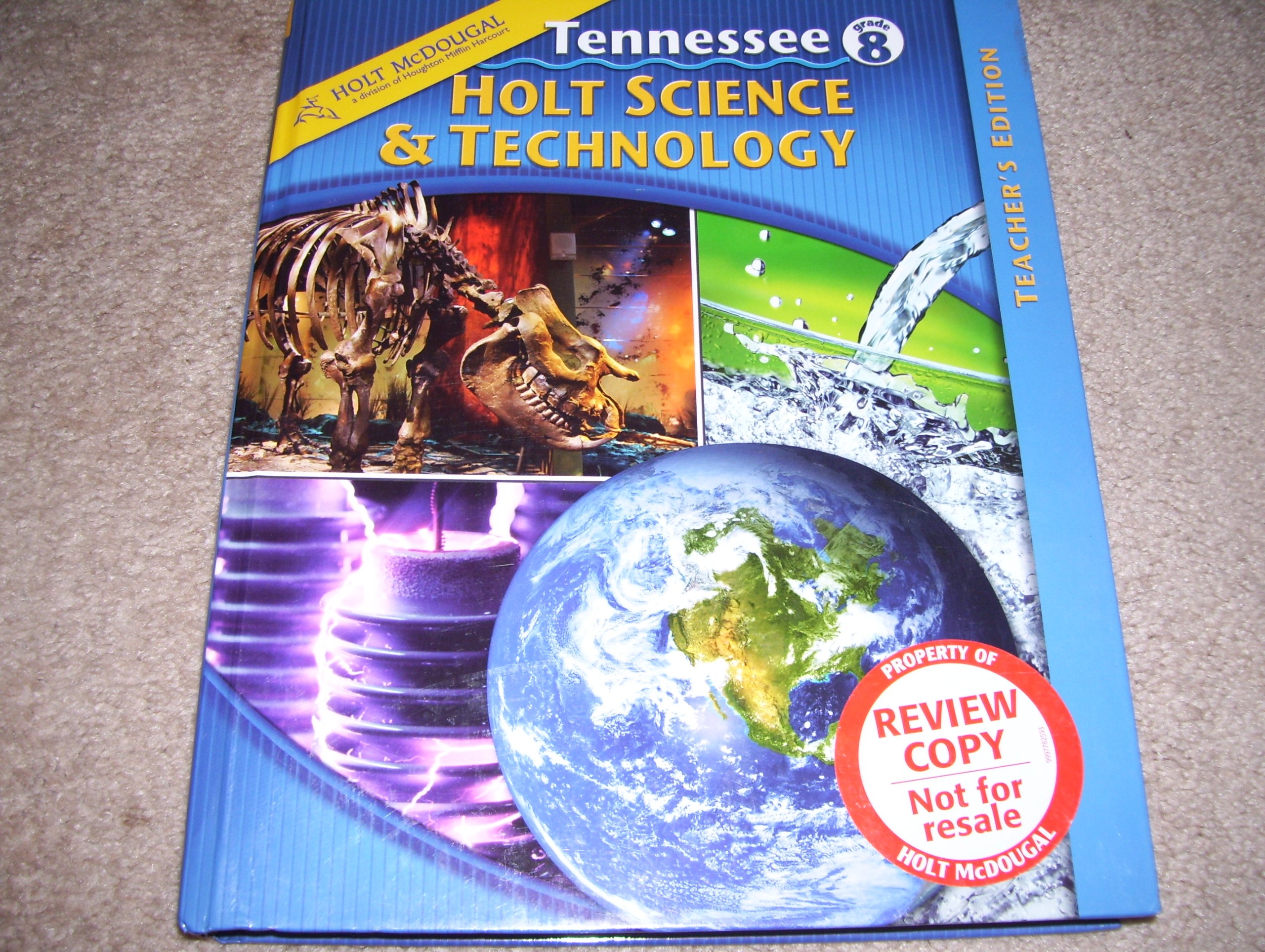 Annotated Teacher S Edition Grade 8 Tennessee Holt Science Technology Katy Allen 9780030680038 Amazon Com Books