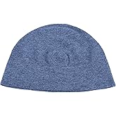 Shorts of Hawick Men's 100% Cashmere Watch Cap Beanie - Denim Blue - Made in Scotland by Love Cashmere
