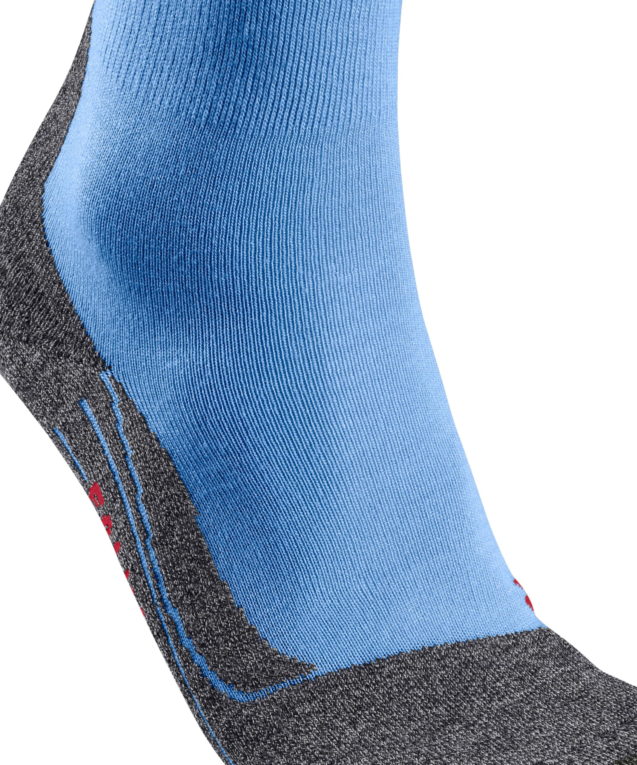 FALKE Herren Wandersocken TK2 Explore M So Wolle Funktionsmaterial antiblasen dick 1 Paar, Blau Blue Note 6545, 39-41 2