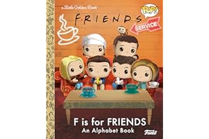 F is for Friends: An Alphabet Book (Funko Pop!) (Little Golden Book)