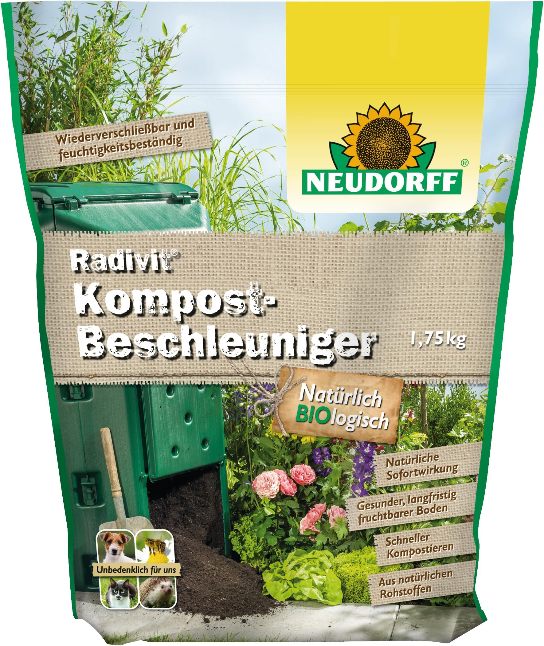 Neudorff 01219 Radivit Compost Accelerator - 1,75 kg