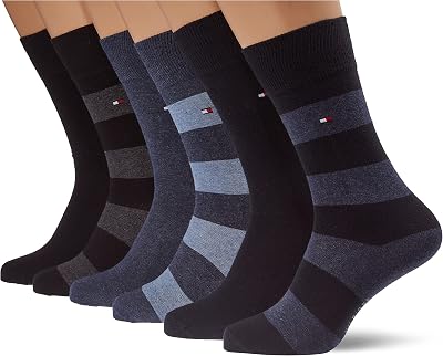 Herren Classic Socken, Blau/Schwarz, 43-46 EU