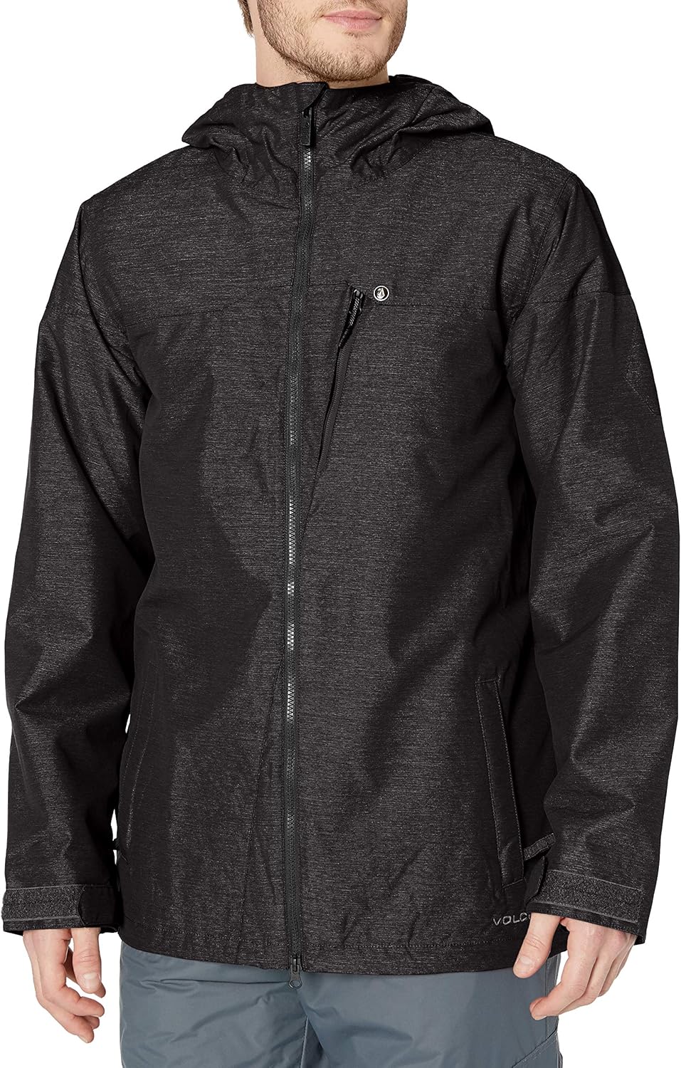 Volcom Men's Prospect Insulated Jacket, Black, M: Clothing