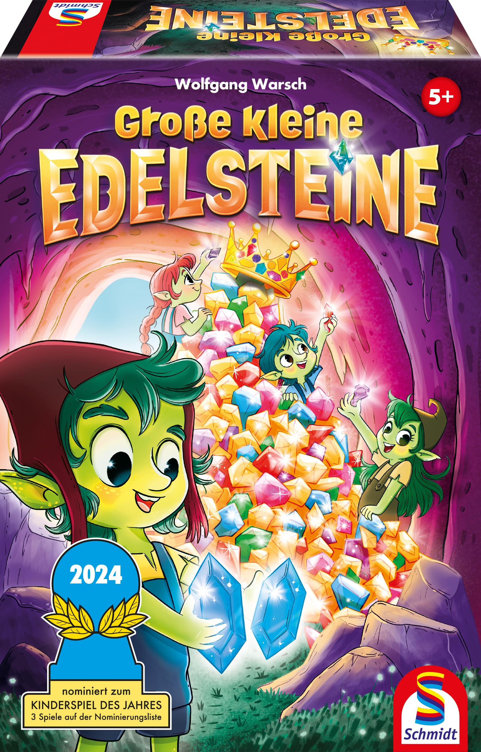 Schmidt Spiele 40656 Große kleine Edelsteine, Kinderspiel