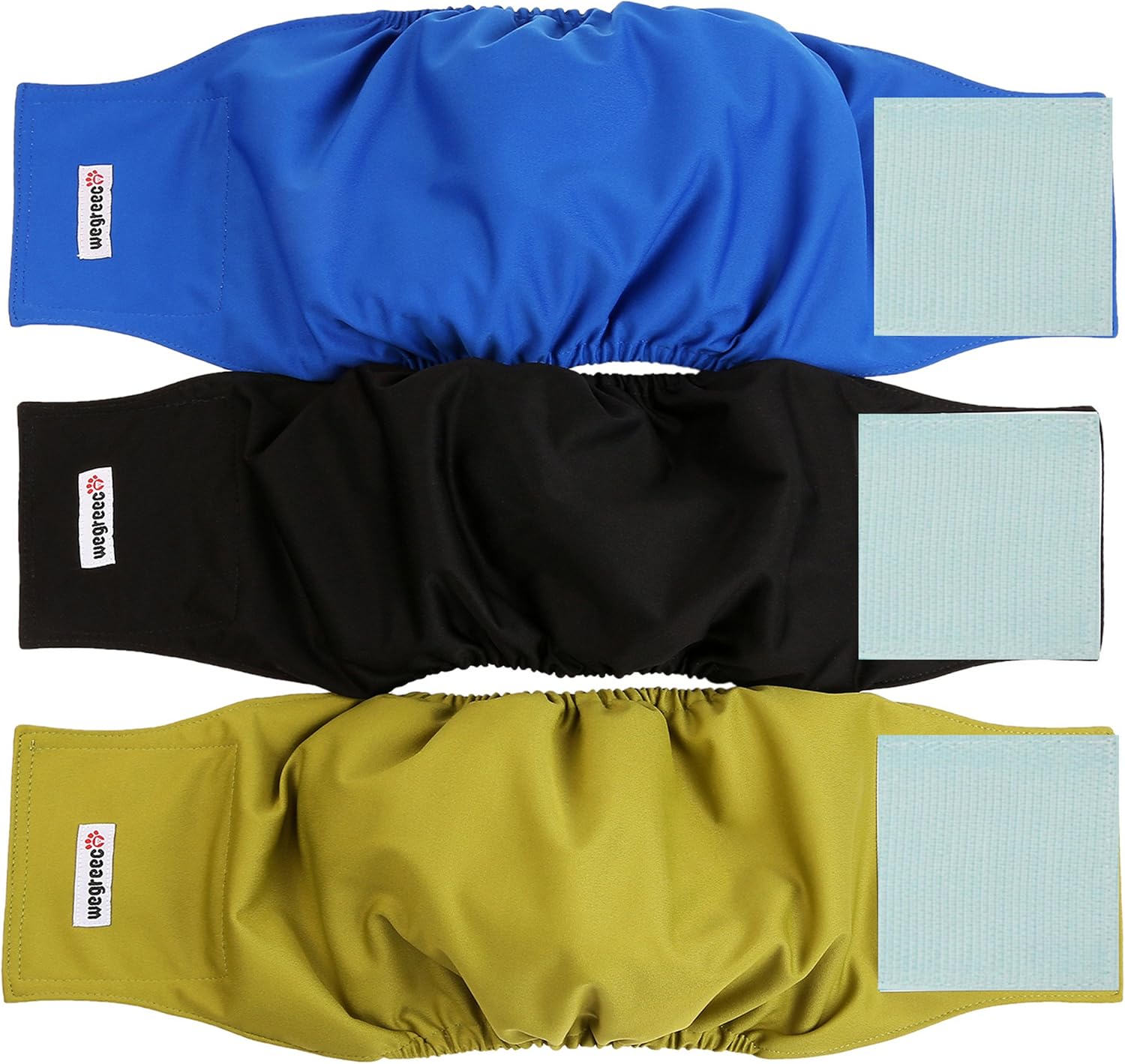 wegreeco washable male dog diapers