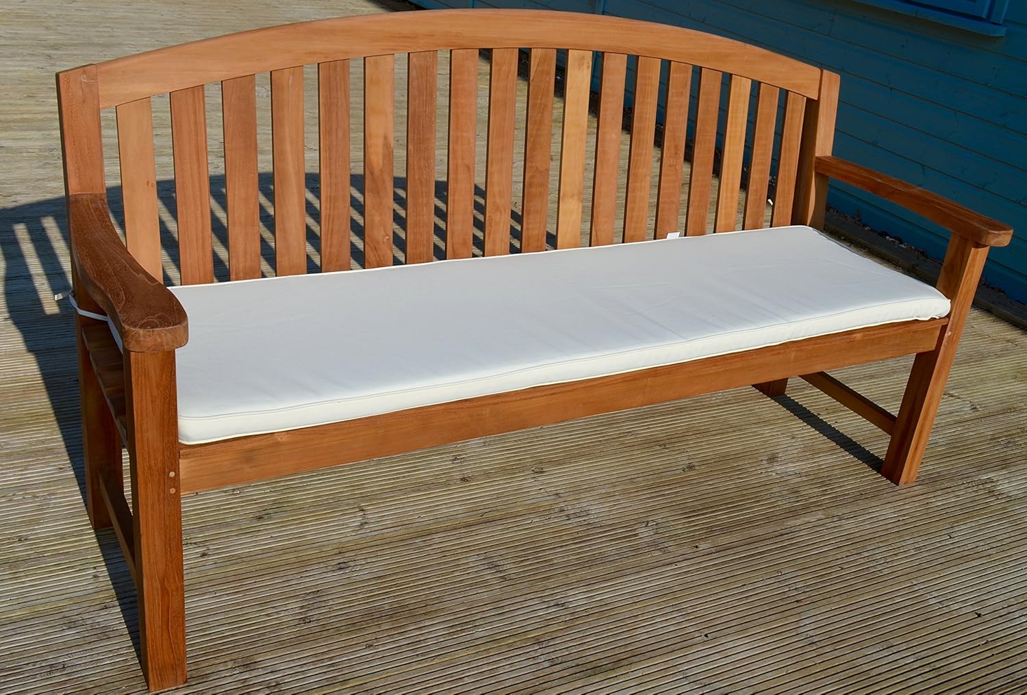1 7m 5 6ft Luxury 4 Seater Garden Bench Cushion With Premium