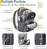 Trail Outdoor Aspen 30L Day Pack Backpack with USB Port Water Resistant view 3