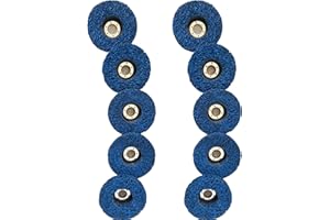 MINCHI257 10PCS Strip Discs Stripping Wheel for Angle Grinder 4-1/2" x 7/8" Fit Angle Grinder Clean,Paint Stripping Disc,Abrasive Quick Abrasive Disc Cleanemove Paint Rust and Oxidation