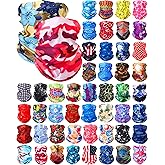 JaGely Summer Neck Gaiters for Men Multi Cooling UV Protection Neck Gaiter for Sun Protection Face Mask Balaclava Motorcycle