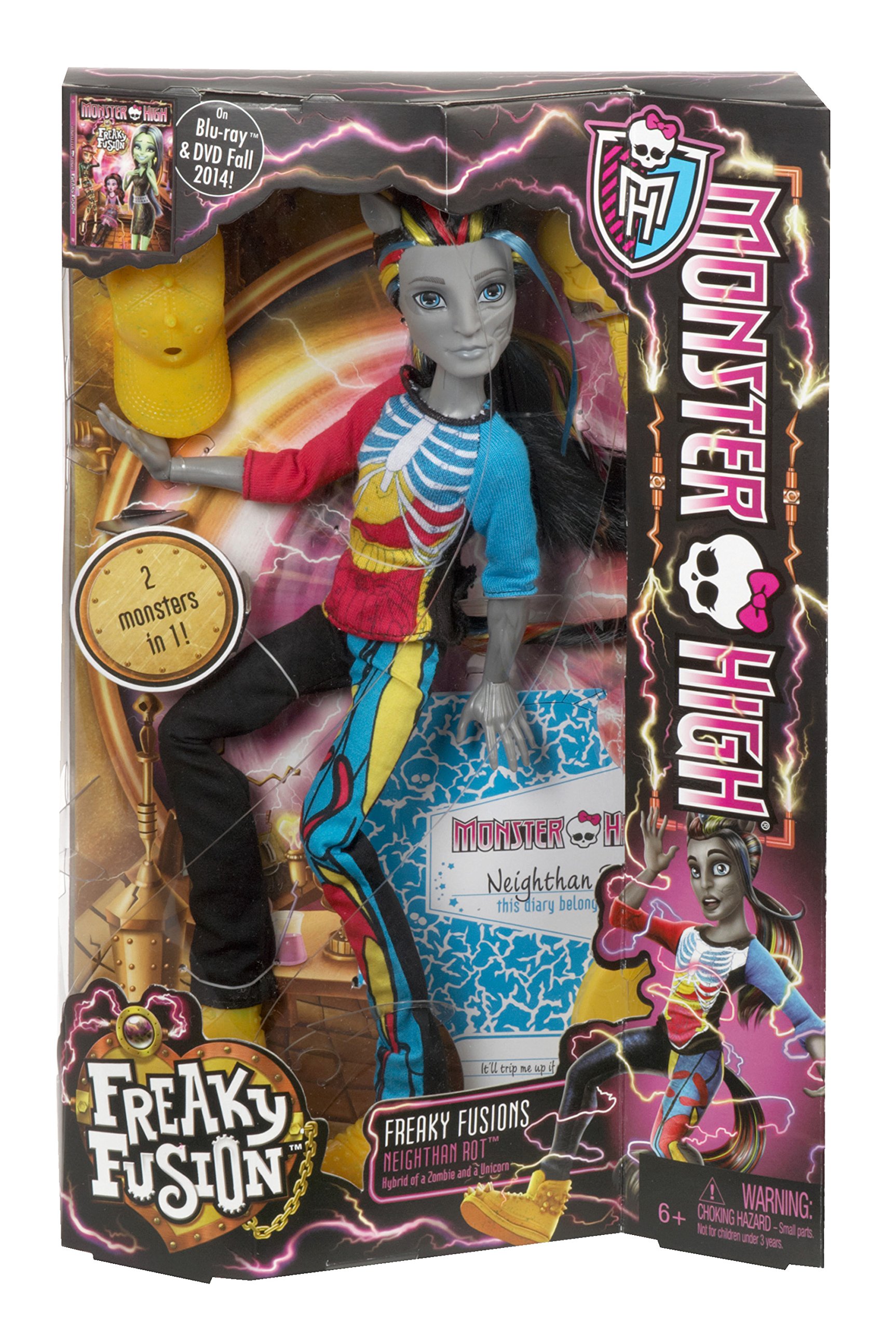 [モンスタ-ハイ]Monster High Freaky Fusion Sirena von Boo Doll BJR42 [並行輸入品] 特別価格Monster High モンスターハイ Freaky Fusion - Hybrids - Avea