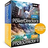 CyberLink PowerDirector 20 Ultra & PhotoDirector 13 Ultra | Easy Video Editing and Photo Editing Software | Slideshow Maker |