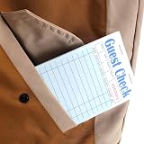 Giyofom 10pk Server Guest Checks Note Pads Restaurant Order Pads 500 Sheets view 5
