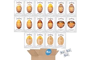 Justin’s Nut Butters Squeeze Packs Snack Peak Variety Gift Box – Almond (Original, Cinnamon, Maple, Honey, Vanilla), Peanut (Original, Honey) and Chocolate Hazelnut