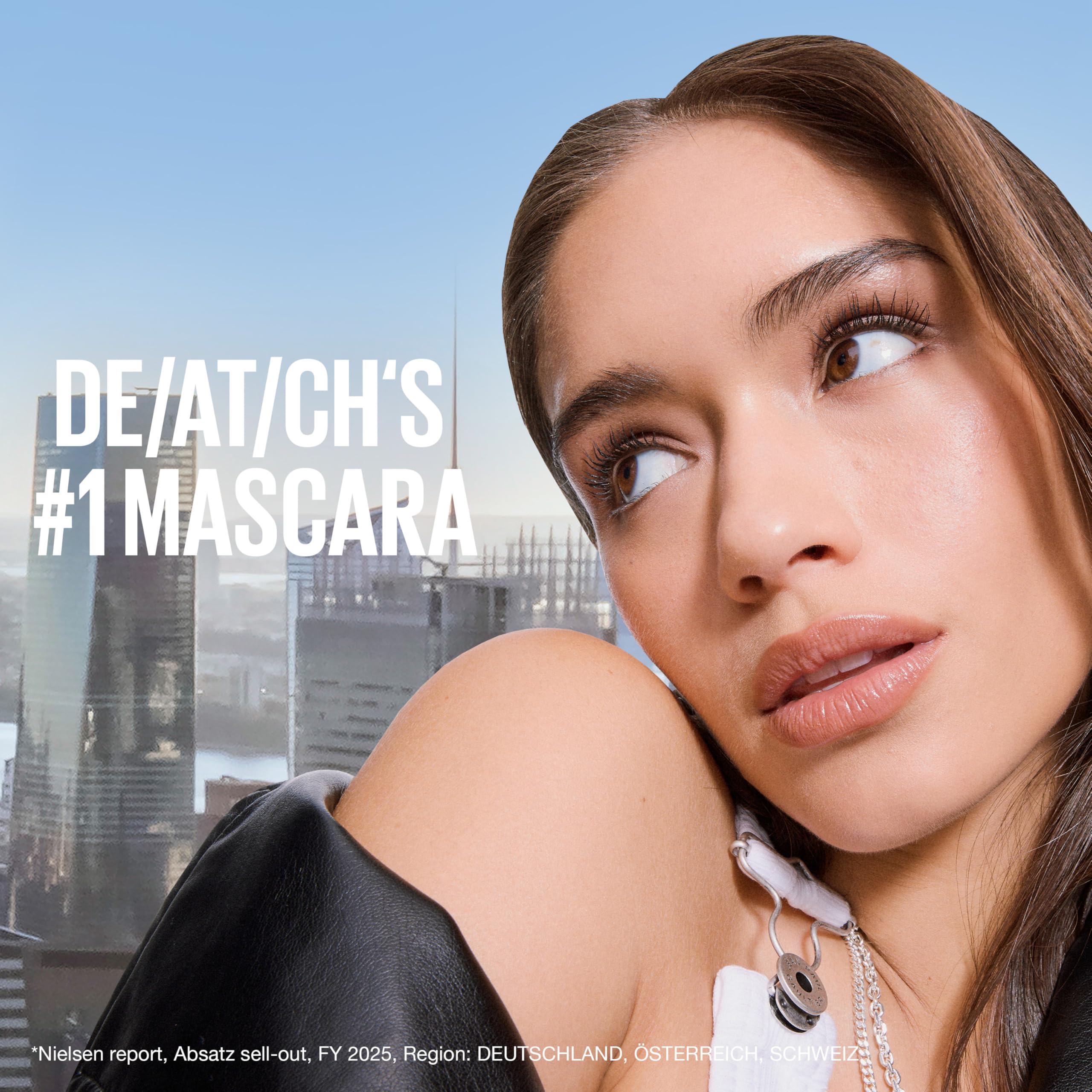 Maybelline New York Burgundy Wimperntusche für extrem lange Wimpern, Lash Sensational Sky High Mascara, Burgundy Haze, 7,2 ml 6