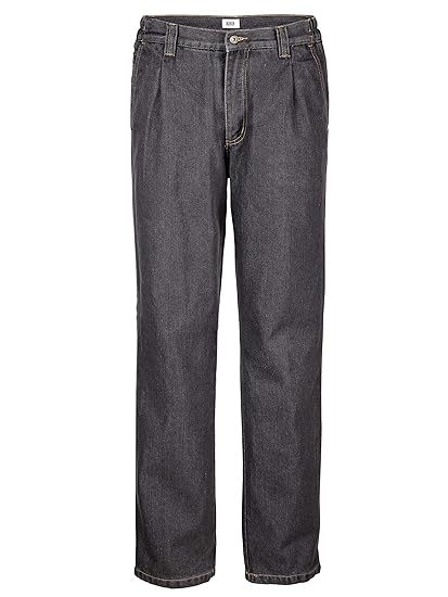 Roger Kent Herren Thermojeans Denim mit wärmenden Thermofutter Wärmend