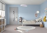 Dulux Walls & Ceilings Silk Emulsion Paint Bright Skies 2.5L Water Based view 8
