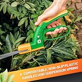 GRÜNTEK Grass Shears Swift 380 mm 360° Rotating Blade Ergonomic Grip view 6