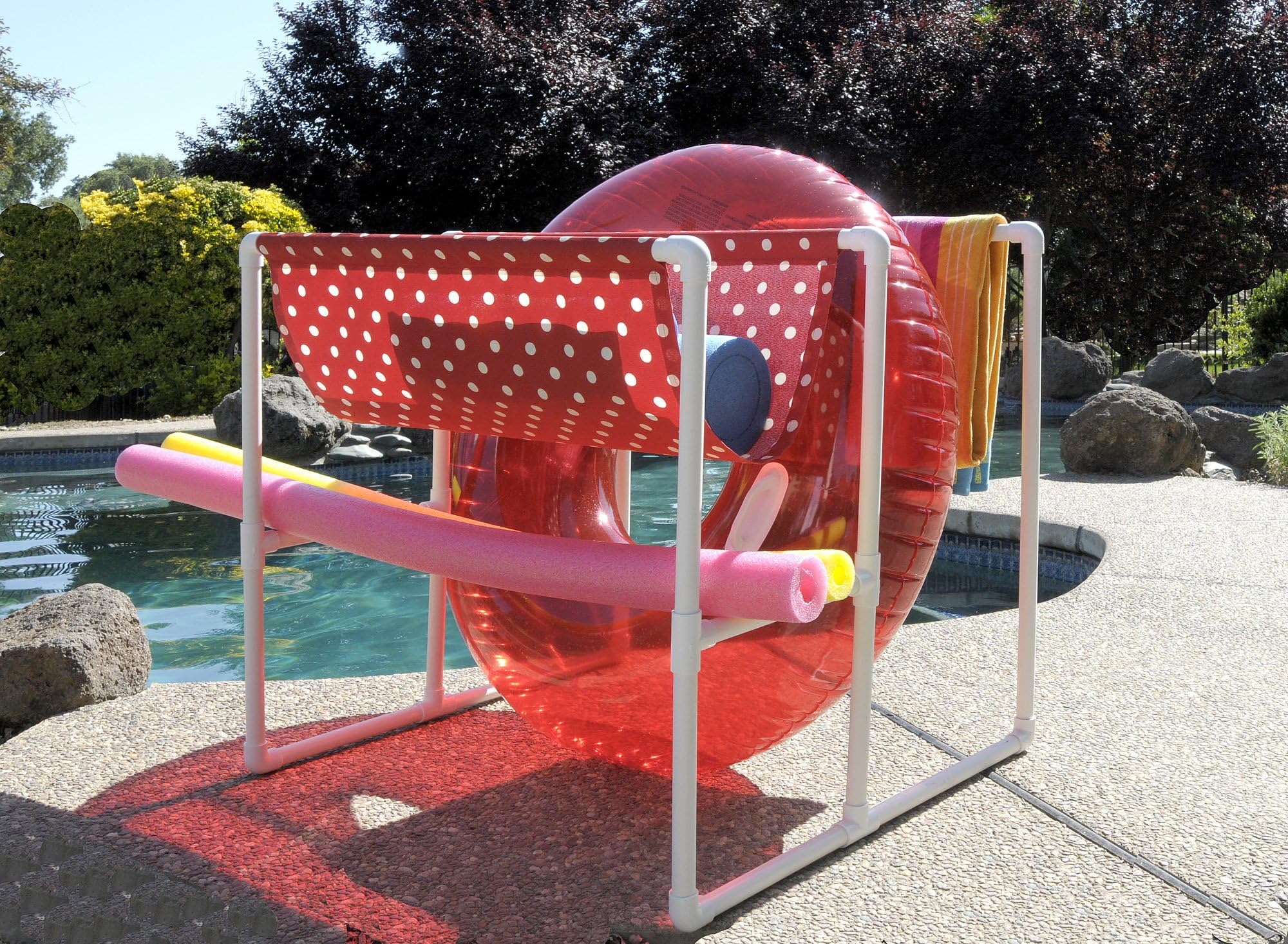 The PoolCove Raft Caddy