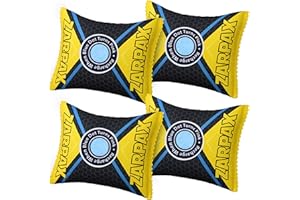 Zarpax 4.4 oz/125g Rechargeable Desiccant Packs Dehumidifier Bag - 4 Pack - Moisture Absorbers For Safes, Car, Bathroom, Storage - Moisture Remover Eliminates Humidity - Reusable Desiccant Bags