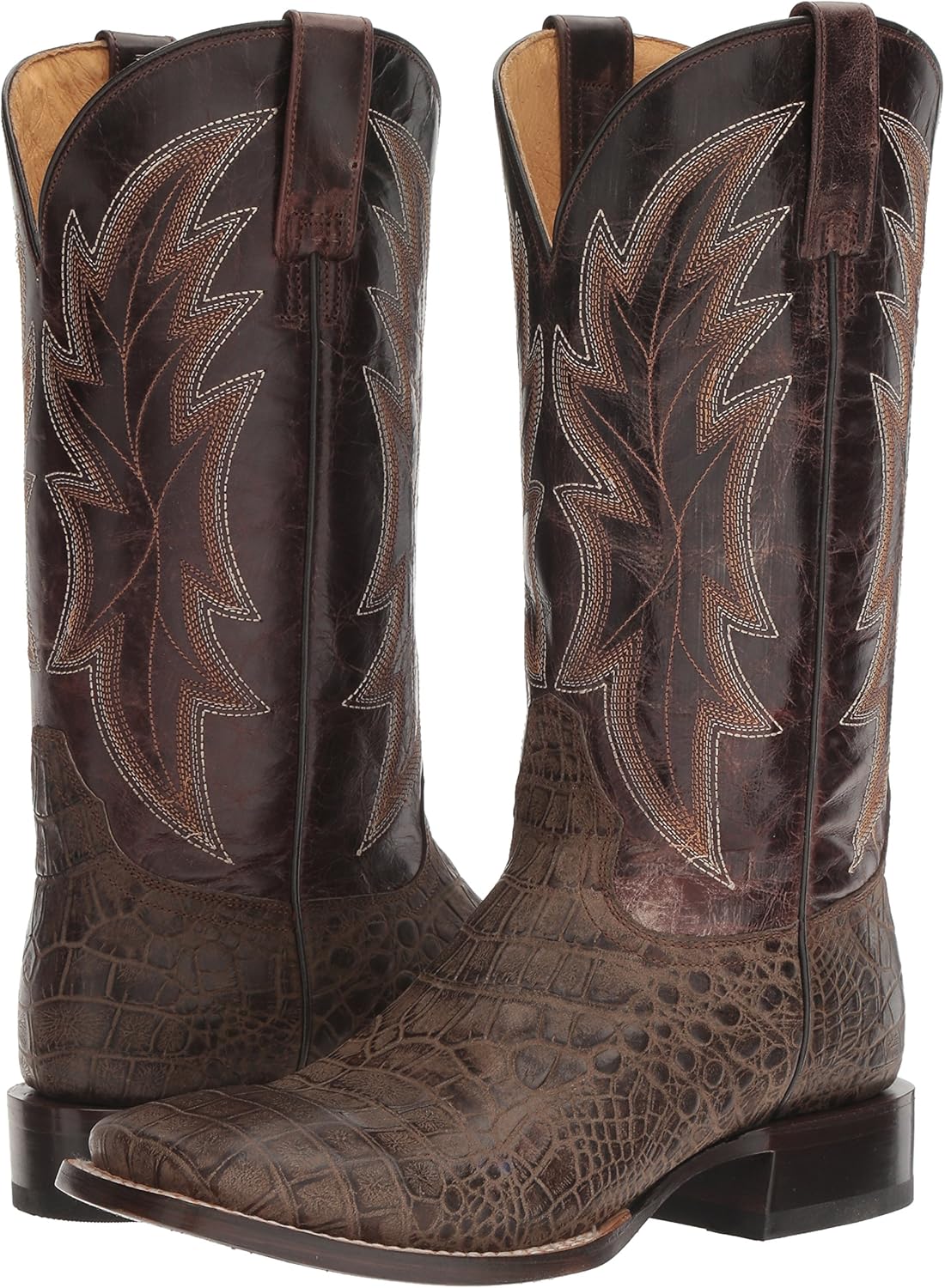 alligator work boots