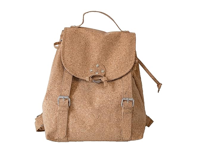 Kork Rucksack - Korktasche - ambeCork Backpack - Umweltfreundlicher Korkrucksack für Frauen - Kork Tasche klein - Mini Daypac