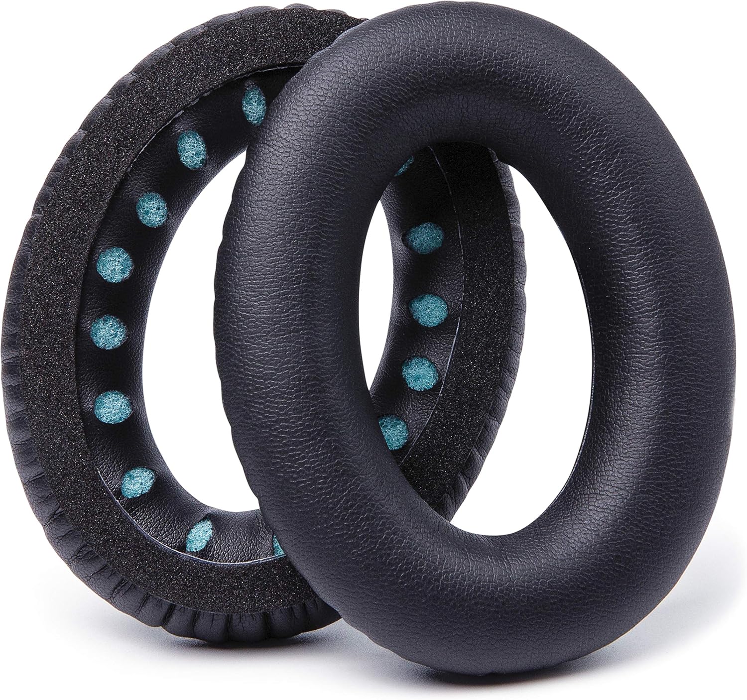 WC Upgraded Replacement Ear Pads for Bose QC15 Headphones Made by Wicked Cushions- Supreme Comfort - Compatible with QC25 / QC2 / AE2 / AE2i / AE2W - Extra Durable | Black: Electronics