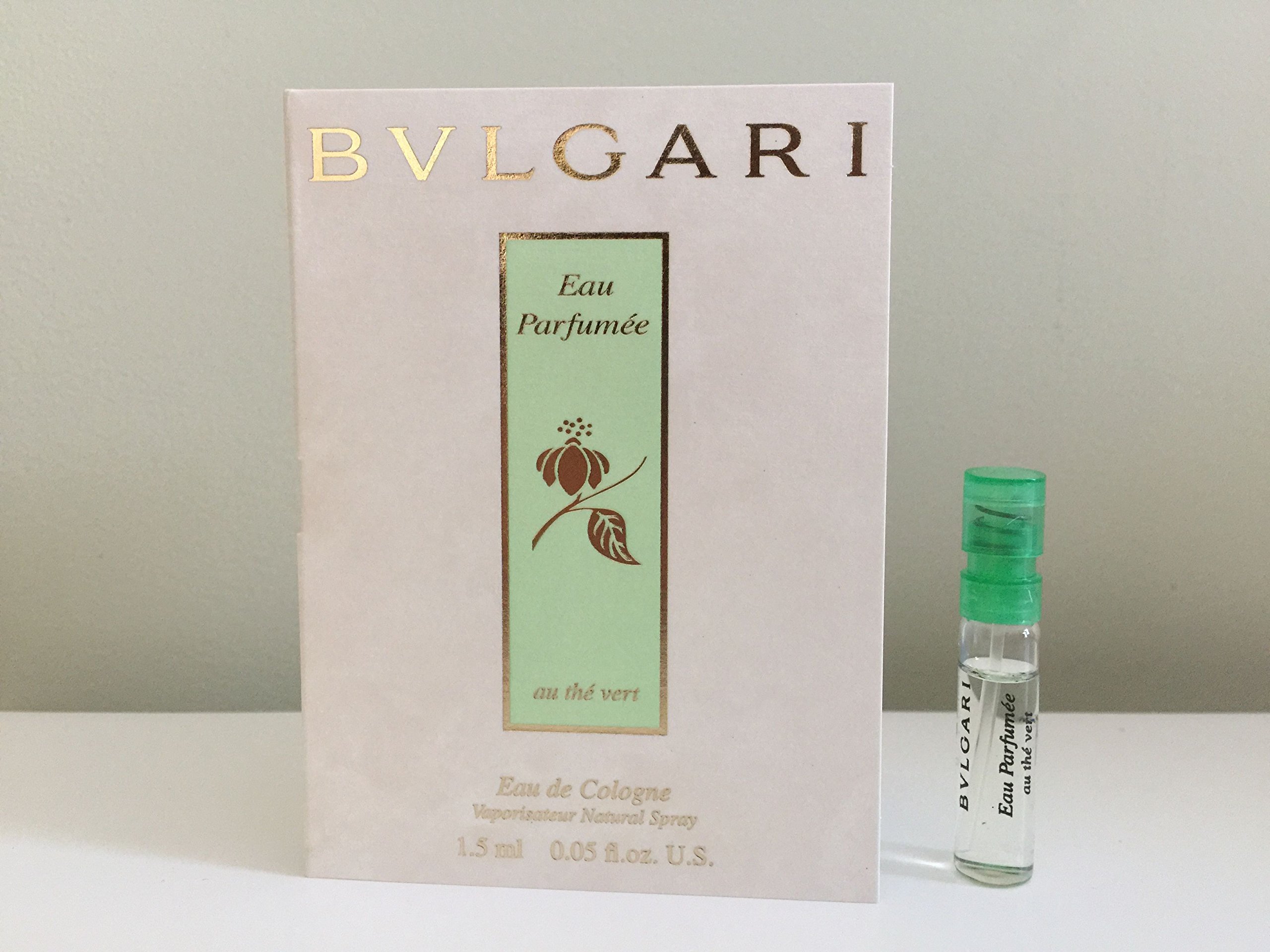 BVLGARI Eau Parfumée Au Thé Vert Eau de Cologne, Deluxe Travel Size, 0.05  oz- Buy Online in Fiji at fiji.desertcart.com. ProductId : 44844924.