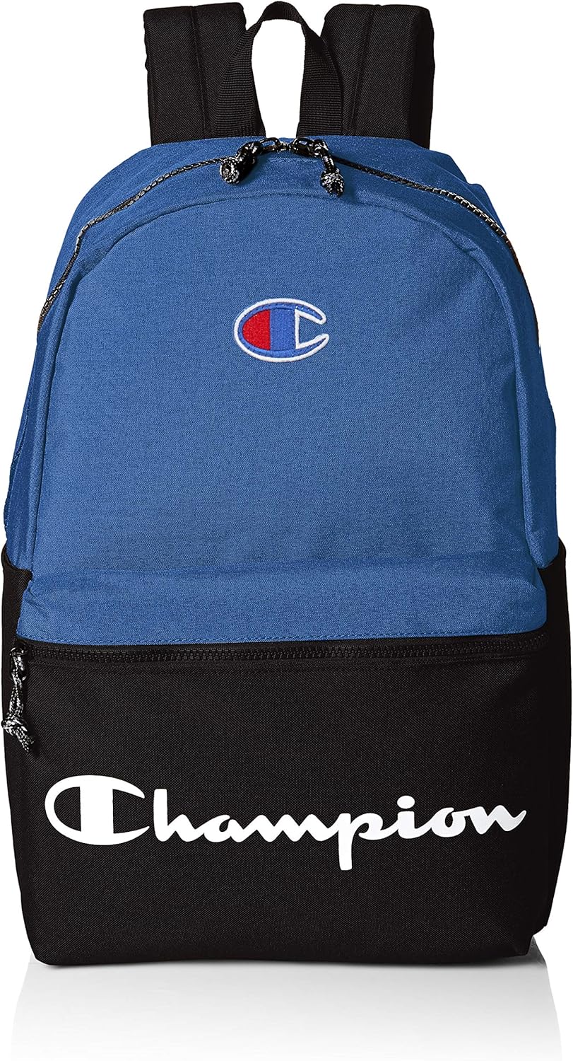 Champion Men's Manuscript Backpack, Heather Grey, One Size: Clothing