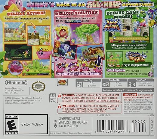 kirby triple deluxe amazon