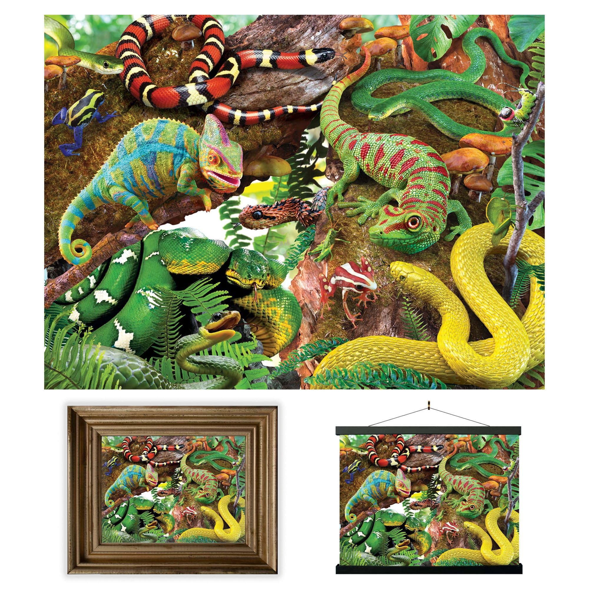 3D LiveLife Lenticular Wall Art Prints - Curious Creatures from Deluxebase. Unframed 3D Wildlife Poster. A perfect wall filler. Original artwork licensed from renowned artist, David Penfound โ image 1
