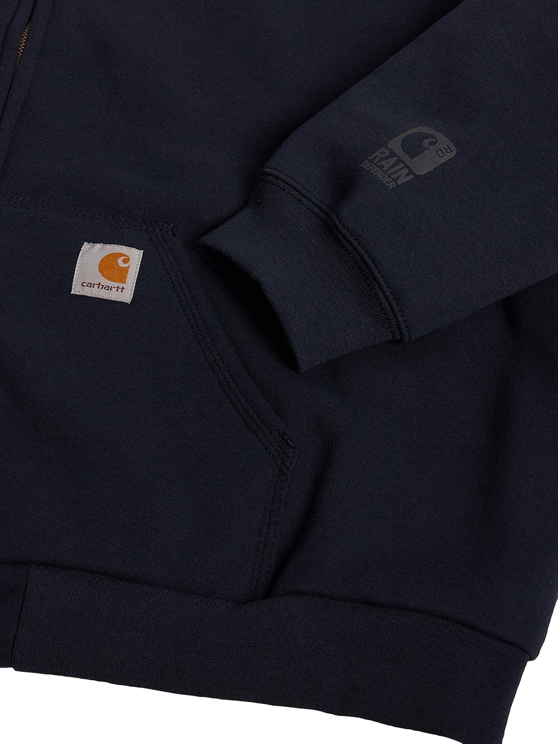Carhartt Men's Big & Tall Rutland Thermal Lined Zip Front Sweatshirt Hoodie: Clothing