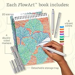 Lifelines FlowArt Activity Pad, 2-Pack - Guided Dot