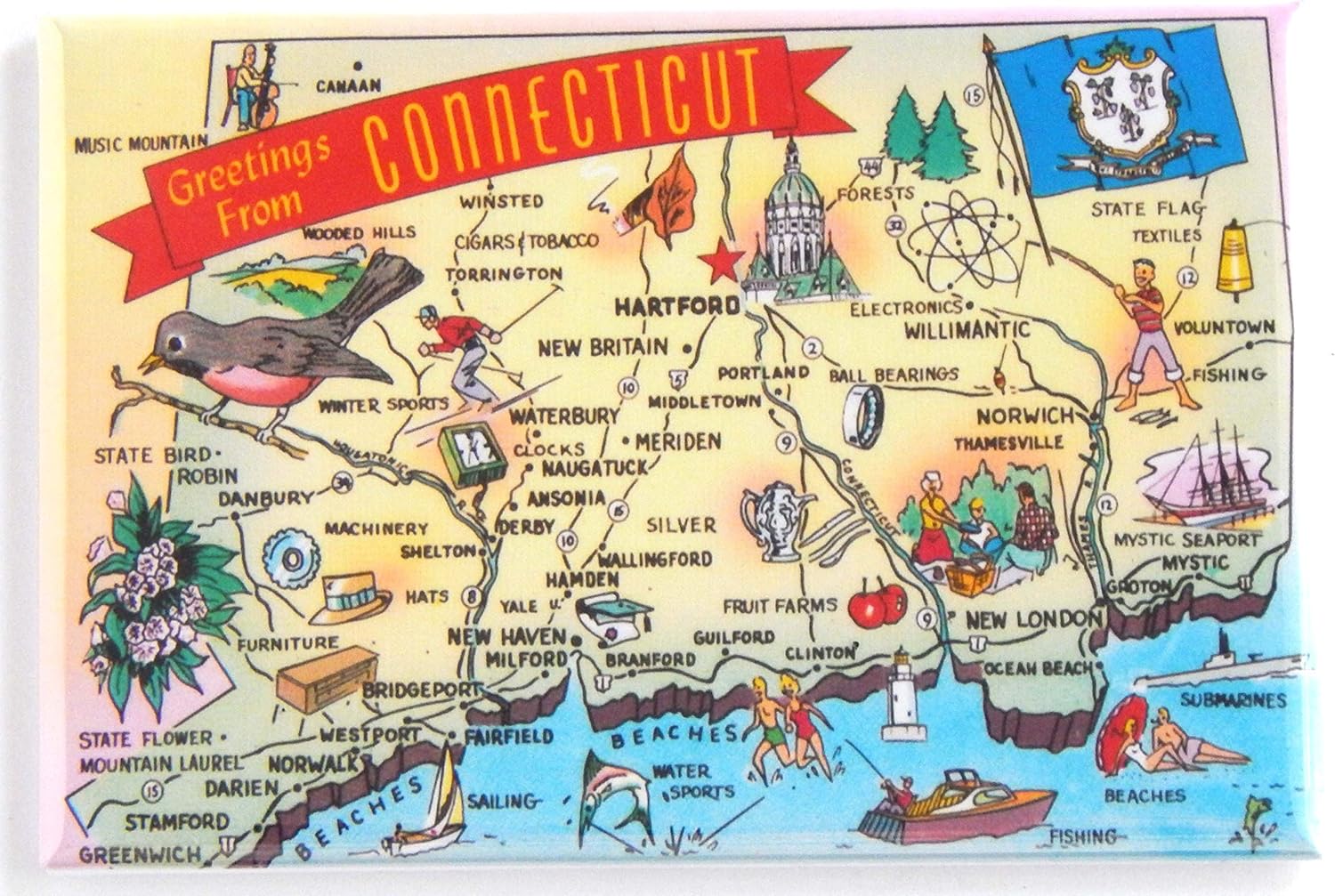 Which Is The Best Connecticut Magnets For Refrigerator