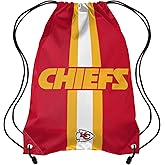 FOCO Kansas City Chiefs NFL Team Stripe Wordmark Drawstring Backpack