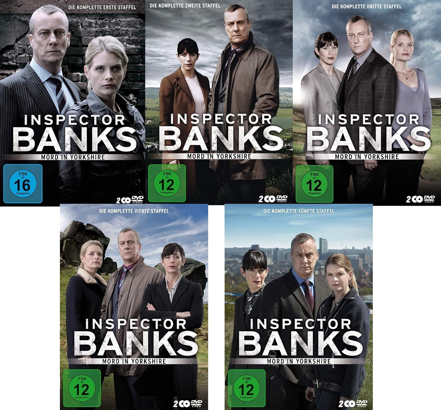 Inspector Banks Staffel 15 Komplette Serie im Set Deutsche Originalware 10 DVDs Amazon.de