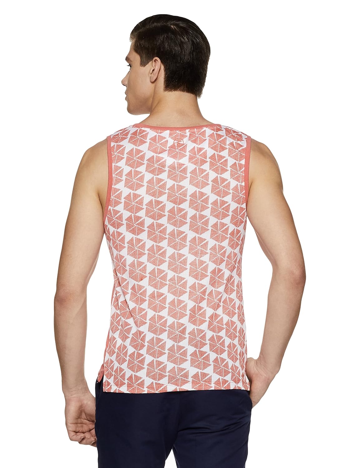 breakbounce men's printed slim fit vest