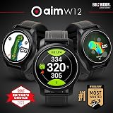 GolfBuddy aim W12 GPS Golf Watch Full Colour Touch Green Undulation view 2