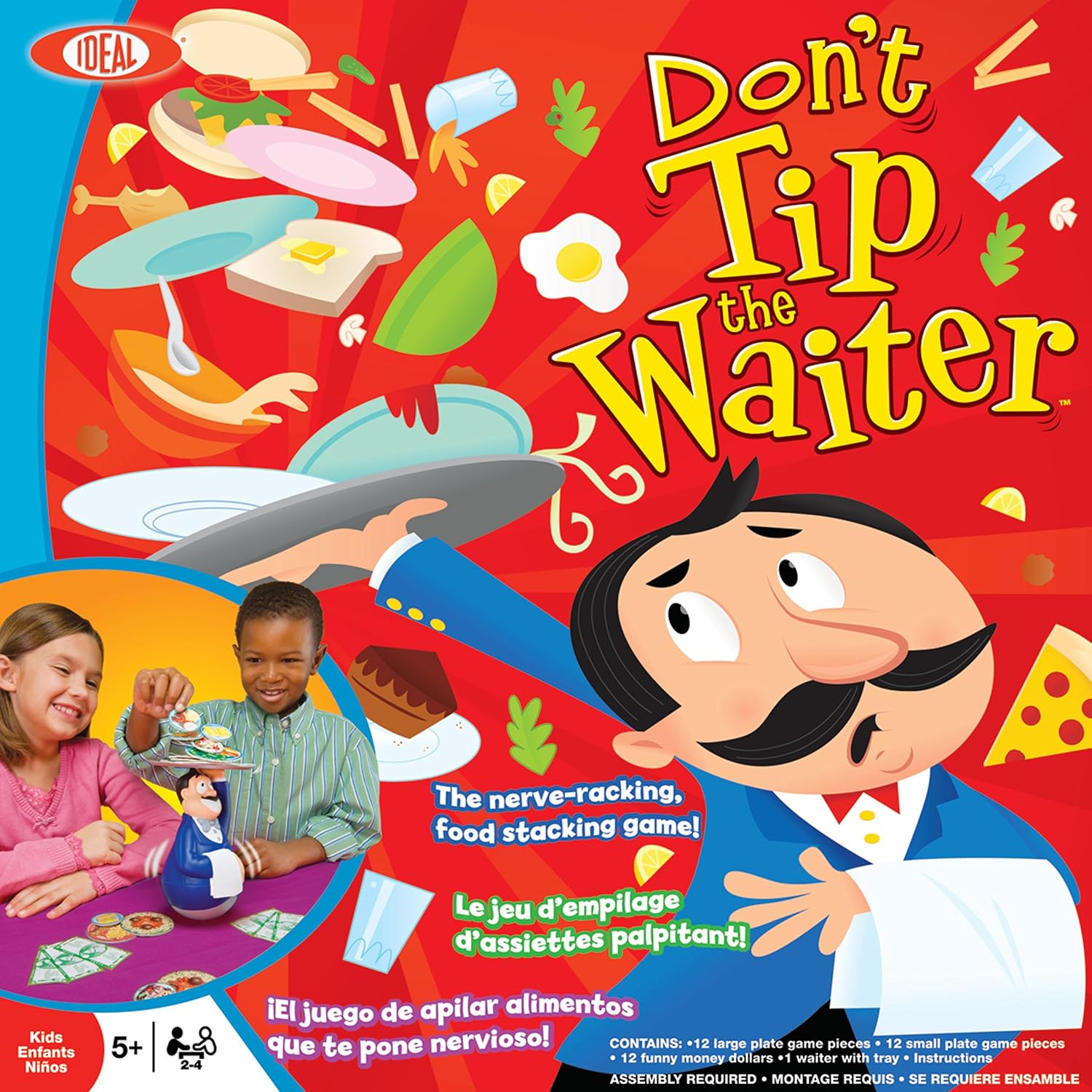 Ideal Don T Tip The Waiter Game Amazon Co Uk Toys Games