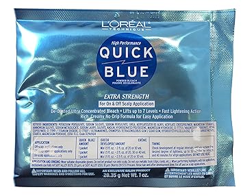 Amazon Com L Oreal High Performance Quick Blue Powder Bleach