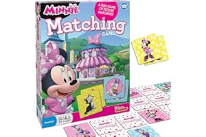 Wonder Forge Disney Junior Minnie Matching Game | Unique Memory-Enhancing Game for Kids | Engaging with Beloved Disney Characters for Ages 3-5 Years