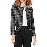 Club Monaco womens Women's Collarless Jacket