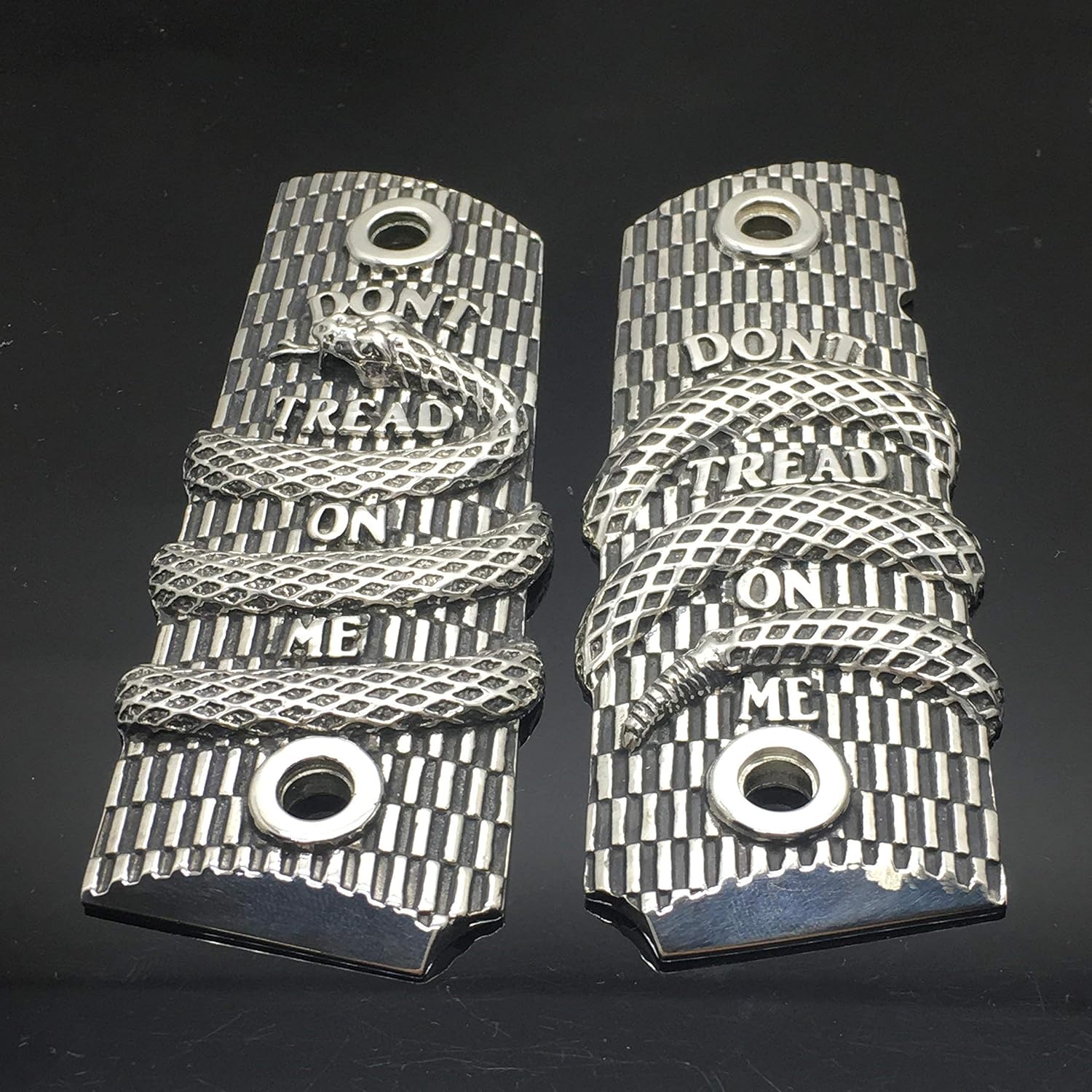 1911 Sterling Silver Gun Grips Colt 1911 Solid 0.925