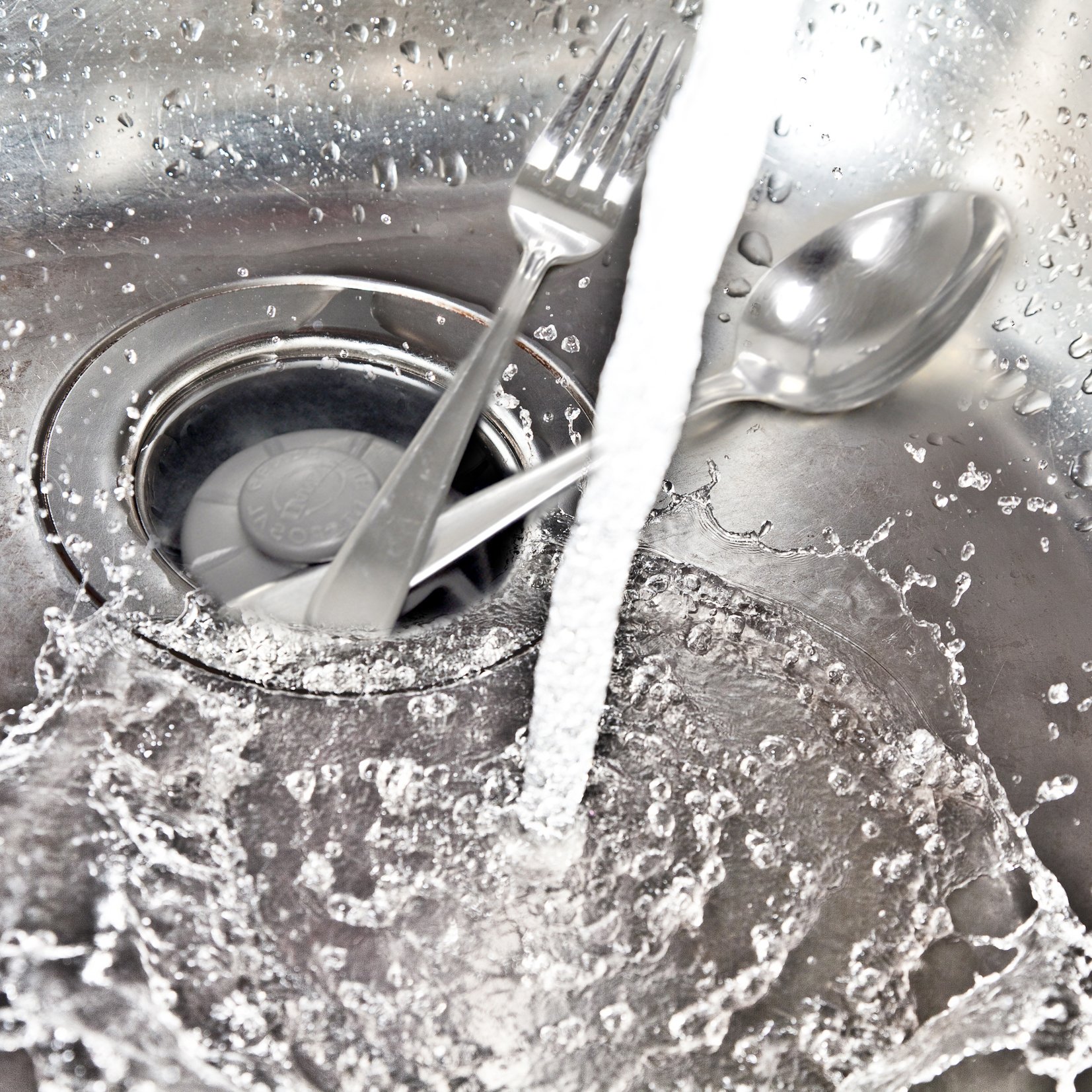 DANCO Disposal Genie Garbage Disposal Strainer | Kitchen Sink Drain Splash Guard | Food Scraper | Grey (10056) , Grey1